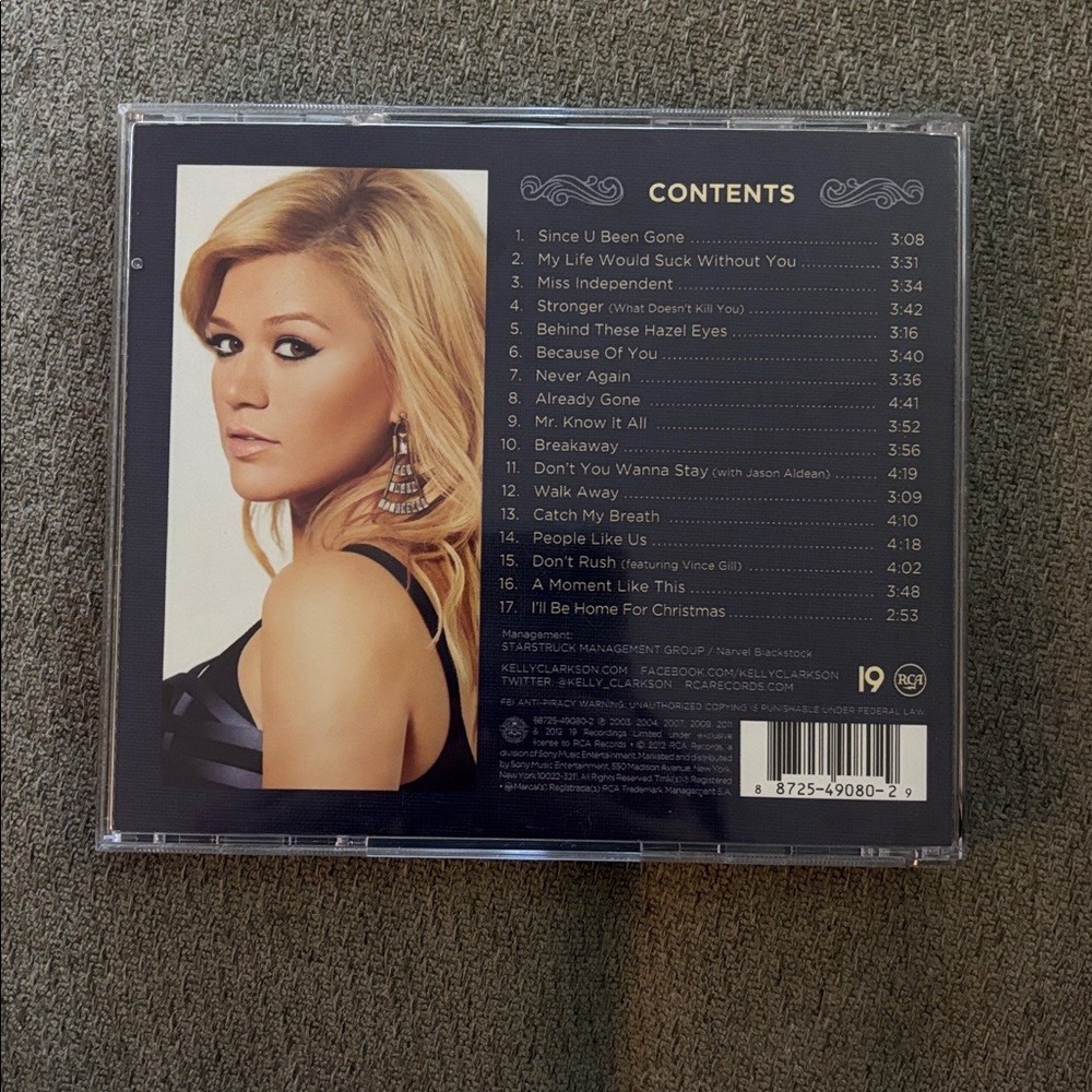 Kelly Clarkson Greatest Hits CD - Picture 3 of 3